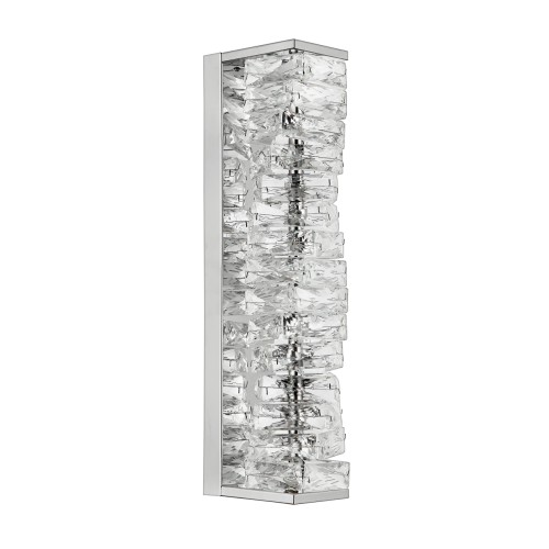 Бра настенное светодиодное, LED 20W, 3000К+4000К+6000К, К5 кристалл, 460мм CR.0505-460-1-W-CH