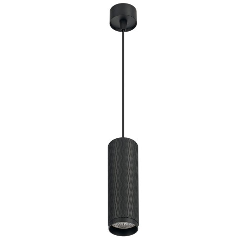 Светильник GU10 1*50W подвесной Черный IL.0005.1800-P BK