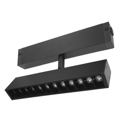 Светильник CCT линейный направленного света поворотный для трековой системы SMART LINE 220В, 9Вт, Черный IL.0050.5003-9-CCT-BK