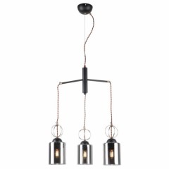 Подвесной светильник MD.0103-3-S BK+FGD