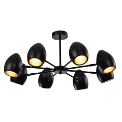 Люстра на штанге Ufo MD.19972-8-S-BK