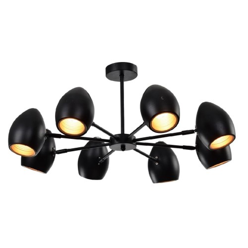 Люстра на штанге Ufo MD.19972-8-S-BK