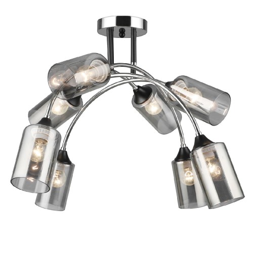 Потолочная люстра MD.2195-8-S-BK+CH