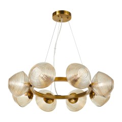 Люстра подвесная 8*G9 MD.9402-8-P-BR