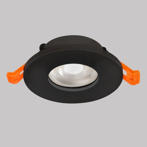 Светильник встраиваемый GU10 10W IP44 Черный IL.0029.0006-BK