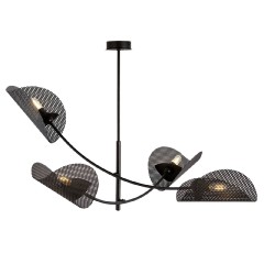 Люстра на штанге MD.8378-4-P-BK