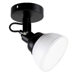 Бра 1*60Вт E14 MD.51575-1-W BK