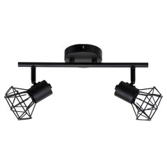 Светильник Спот 2*40Вт E14 BK SP.021-62-81