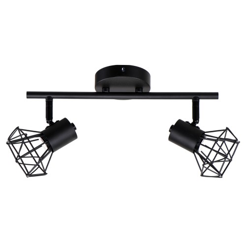 Светильник Спот 2*40Вт E14 BK SP.021-62-81