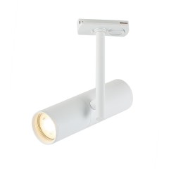 Светильник спот GU10 для трековой системы 1 фазный трек 220В, макс 50Вт, Белый IL.0010.0012 WH