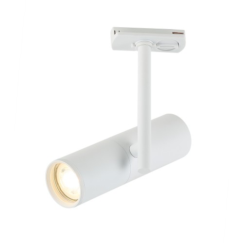 Светильник спот GU10 для трековой системы 1 фазный трек 220В, макс 50Вт, Белый IL.0010.0012 WH