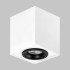 Светильник GU10 1*50W потолочный спот Белый / Черный IL.0005.2500-WBK