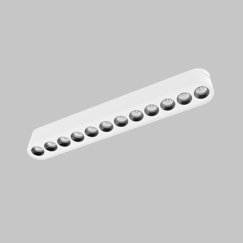 Светильник линейный направленного света для трековой системы UT25 48В 12Вт, 4000K, Белый IL.0007.1101-12 WH