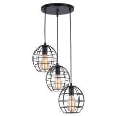 Подвесная люстра MD.1703-3-P BK
