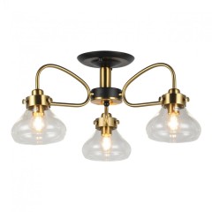 Потолочная люстра MD.73963-3-S-BK+BR