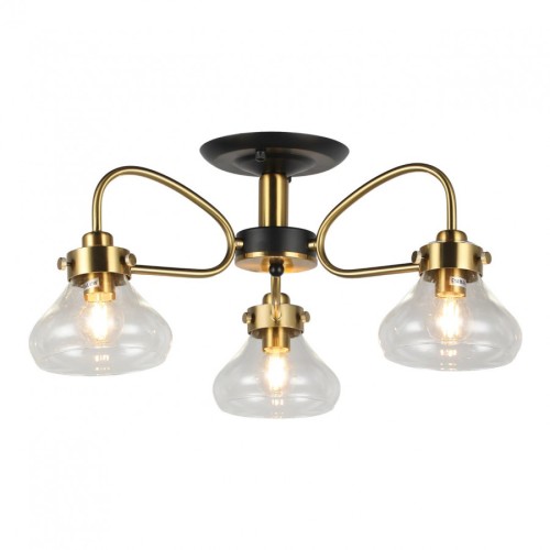 Потолочная люстра MD.73963-3-S-BK+BR