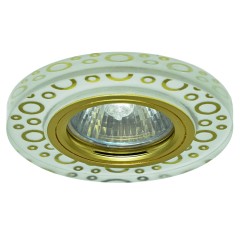 Светильник MR16+LED встраиваемый G/YEllOW MATT 35Вт+LED 3Вт IL.0026.4271