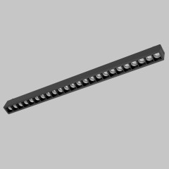 Светильник линейный направленного света для трековой системы UT25 48В 24Вт, 4000K, Черный IL.0007.1104-24-BK