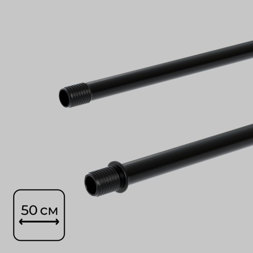 Купить потолочную стойку THIN and SMART 500мм черную IL.0060.3000-500-BK