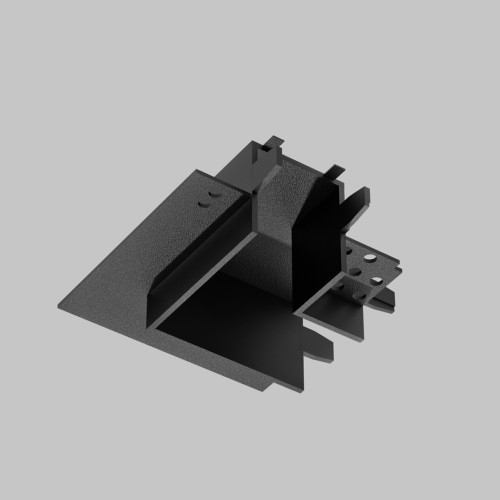 L - соединитель под ГКЛ 13мм для IL.0007.5001, IL.0007.5002 трековой системы UT25 48В, Черный IL.0007.5100-BK