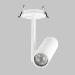 Светильник GU10 1*50W потолочный встраиваемый спот Белый IL.0005.4200-1R-WH