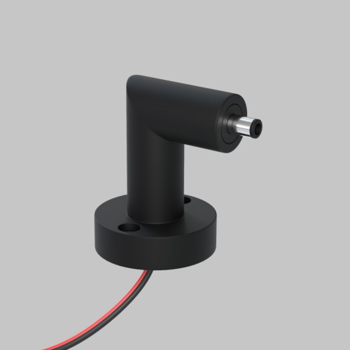 IN-соединитель настенно-потолочный монтаж 24В с проводом, осветительной системы THIN and SMART, Черный IL.0060.4004-W-BK