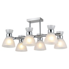 Люстра потолочная Е27 6*60Вт MD.19110-6-S-CH