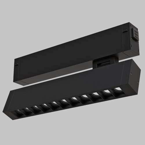 Светильник SMART направленного света поворотный для трековой системы SMART LINE 220В, 9Вт, Черный IL.0050.6003-9-BK