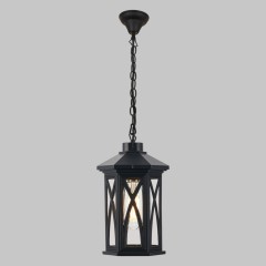 Светильник уличный подвесной E27 60W Черный 220V IP43 IL.0016.0002-P-BK