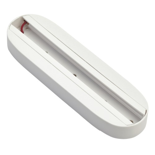 Адаптер крепления на поверхность для светильника трековой системы 1 фазный трек 220В, 185*20, Белый IL.0010.0039