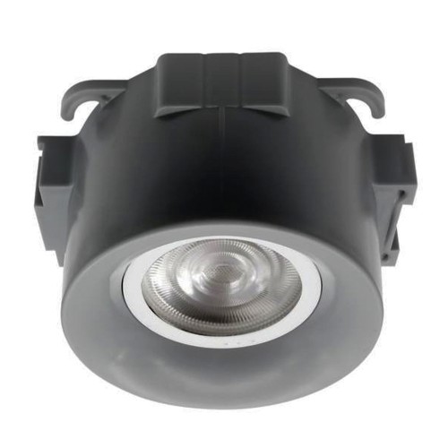 Светильник встраиваемый для натяжных потолков ПВХ GU10 10W, серый IL.0029.0040-GR