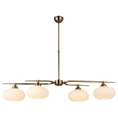 Люстра подвесная Е27 4*60Вт MD.8869-4-P-TBS