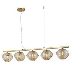 Люстра подвесная 5*G9 MD.9402-5-P-BR