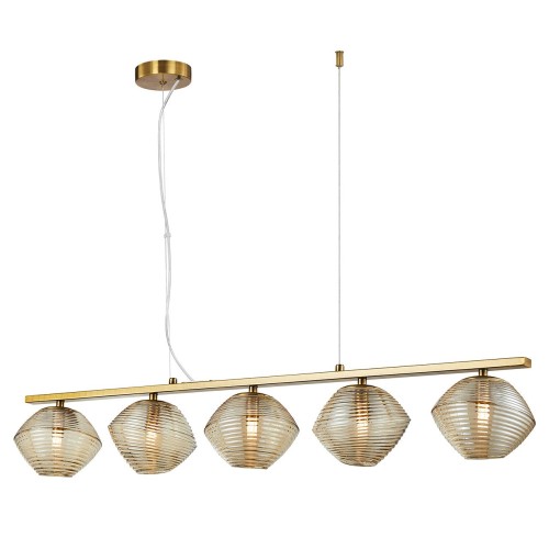 Люстра подвесная 5*G9 MD.9402-5-P-BR