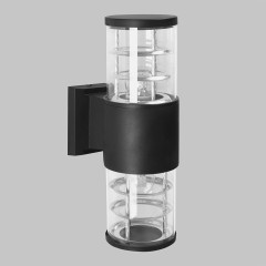 Светильник уличный настенный E27 2*60W Черный 220V IP54 IL.0014.0023-2-BK