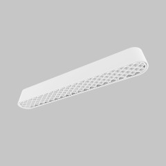 Светильник линейный с антибликовой сеткой для трековой системы UT25 48В 12Вт, 4000K, Белый IL.0007.1102-12 WH