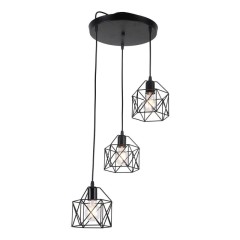Подвесная люстра MD.0330-3-P BK