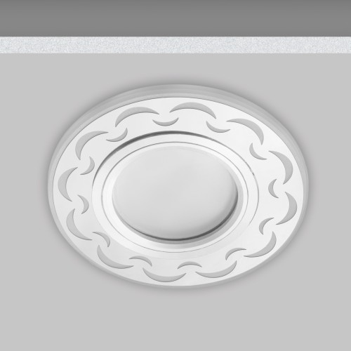 Светильник MR16+LED 3W 4000K, встраиваемый акрил, CH/WH+CH IL.0030.0102