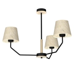 Люстра на штанге MD.8375-3-P-BK