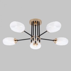 Потолочная люстра MD.4144-5-S-BK+FGD