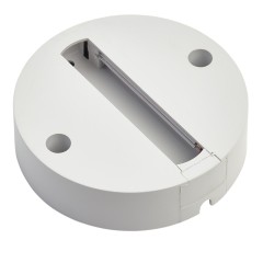 Адаптер крепления на поверхность для светильника трековой системы 1 фазный трек 220В, d100*25, Белый IL.0010.0038