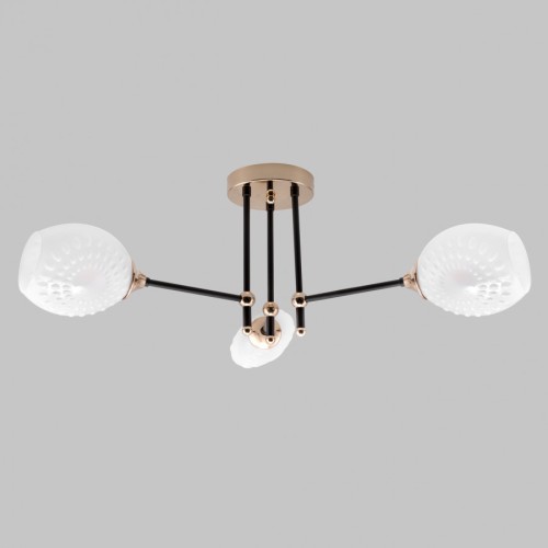 Потолочная люстра MD.4144-3-S-BK+FGD