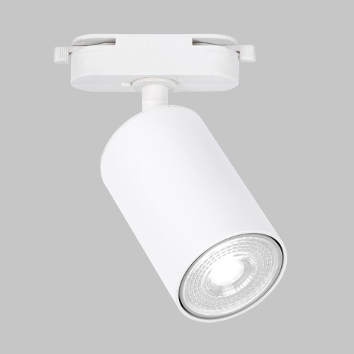 Светильник спот GU10 для трековой системы 1 фазный трек 220В, макс 10Вт, Белый IL.0010.0018-WH