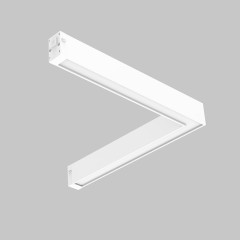 Светильник SMART угловой рассеянного света для трековой системы SMART LINE 220В, 18Вт, Белый IL.0050.6007-18-WH