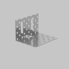 Уголок регулируемый для монтажа IL.0007.7001, IL.0007.7002 2шт/уп, трековой системы UT25 48В IL.0007.7201-AL