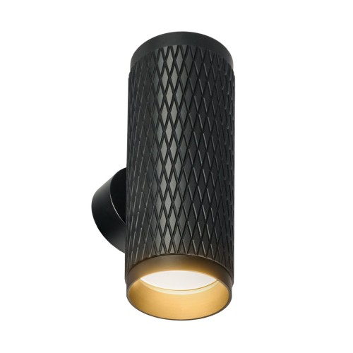 Светильник GU10 2*50W настенный спот Черный IL.0005.1802 BK