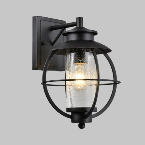 Светильник уличный настенный E27 60W Черный 220V IP44 IL.0016.0003-BK