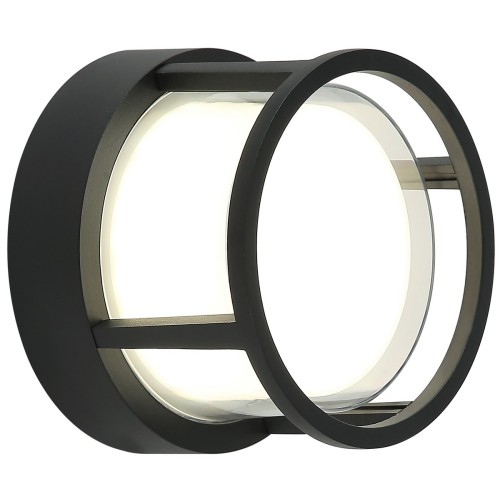 Светильник настенный LED 12W 4000K Черный 220V IP54 IL.0014.0015 BK