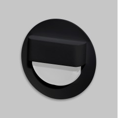 Подсветка для лестниц LED 1Вт 3000К IP20 Черный IL.0013.3008-BK