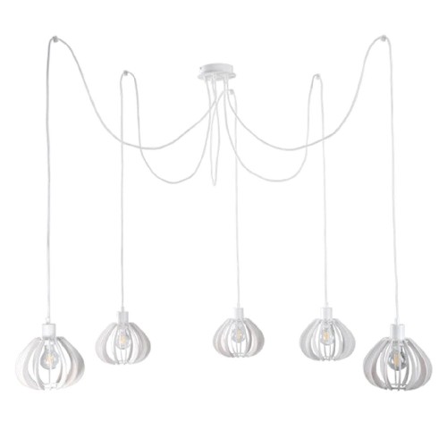 Подвесная люстра MD.9003-5-P-WH